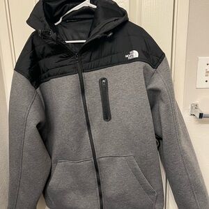 The North Face Men's Black and Gray Performance Jacket